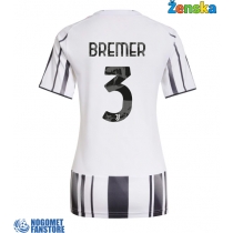 Juventus Gleison Bremer #3 Domaci Dres za Ženska 2025-26 Kratak Rukav